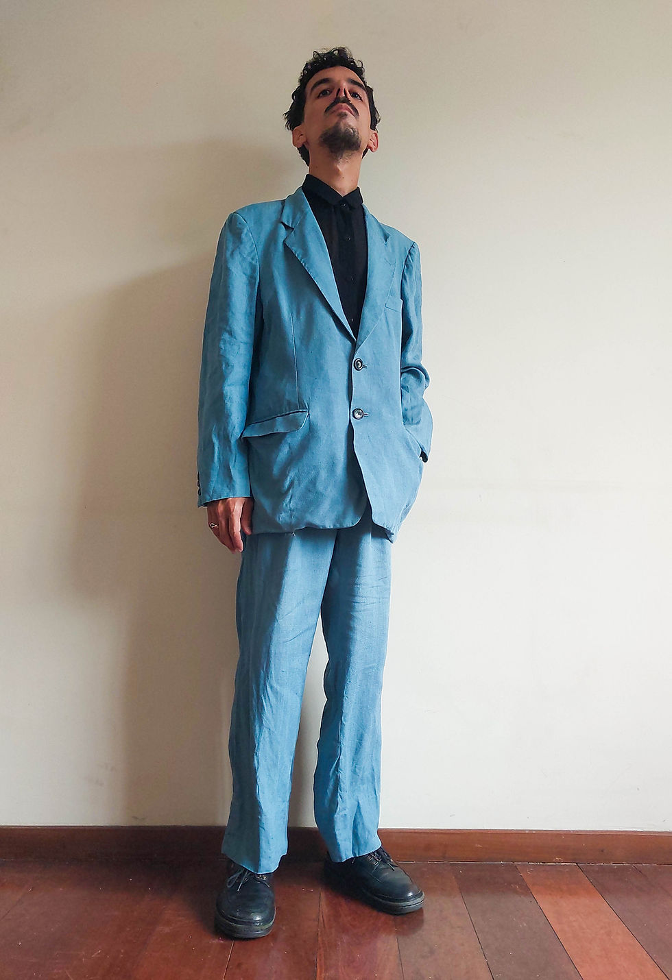 Miniatura: Conjunto Vintage Franelli em Linho Puro (tam 44)