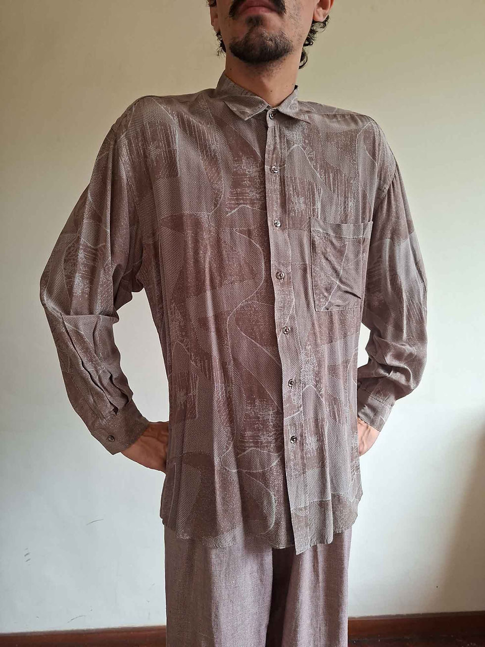Miniatura: camisa  Gravuras Vintage (tam G)