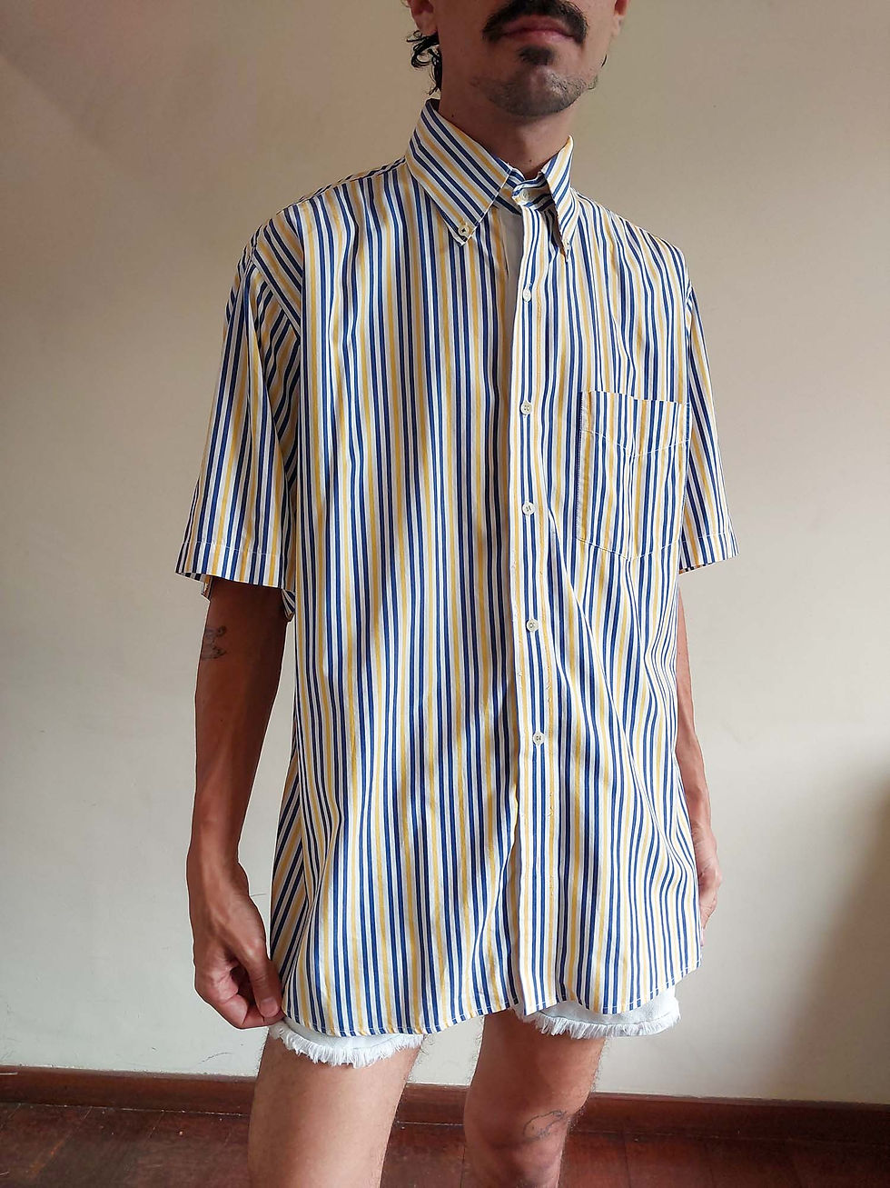 Miniatura: Camisa Elle Et Lui listrada (tam G)