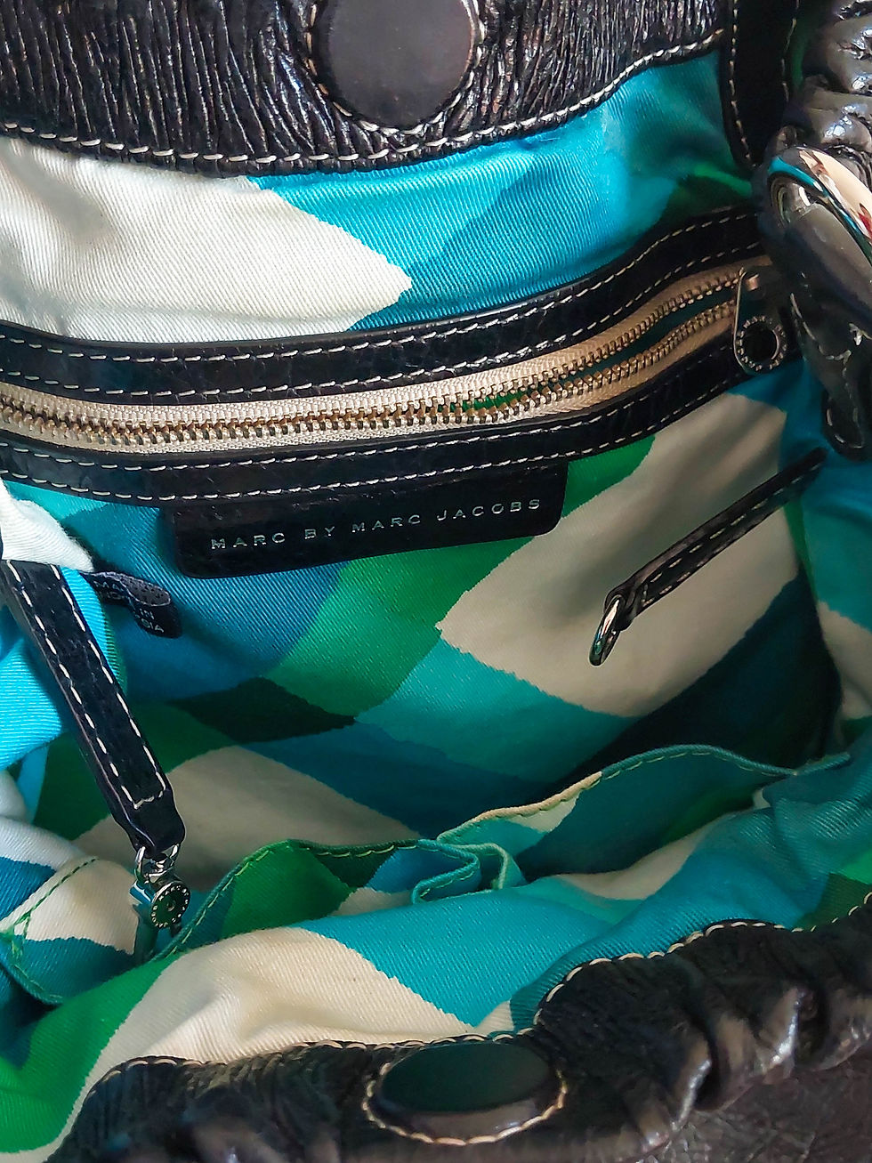 Miniatura: Bolsa Marc Jacobs original anos 90 em couro