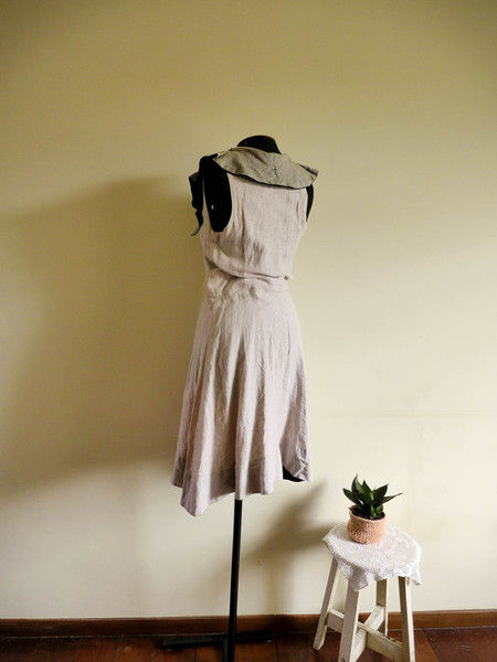 Miniatura: Vestido Coraline - Linho com algodão (tam 40)