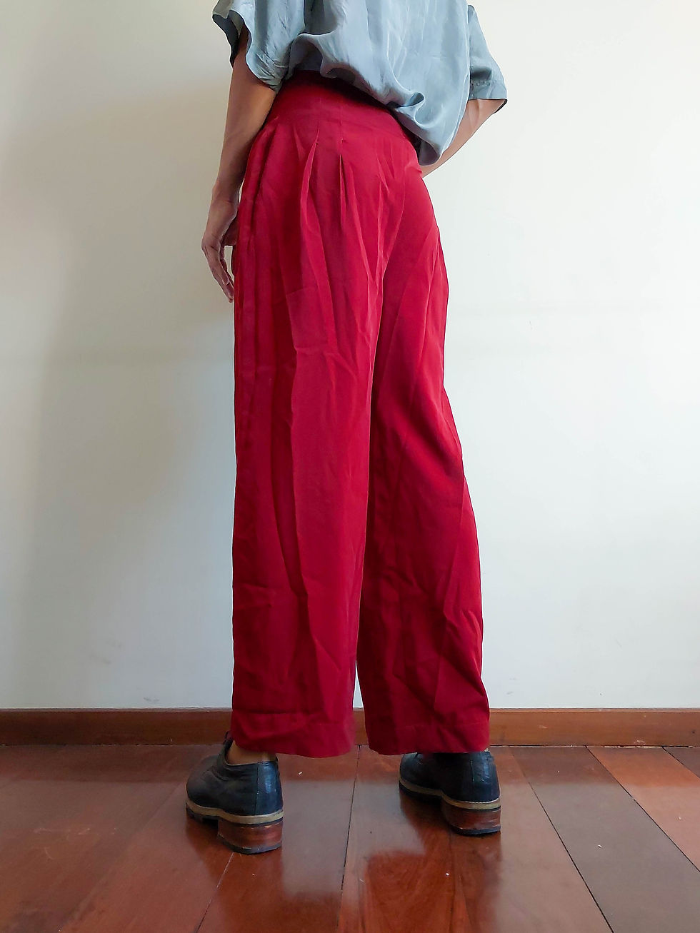 Miniatura: Calça Vinho Costureira (tam 38)