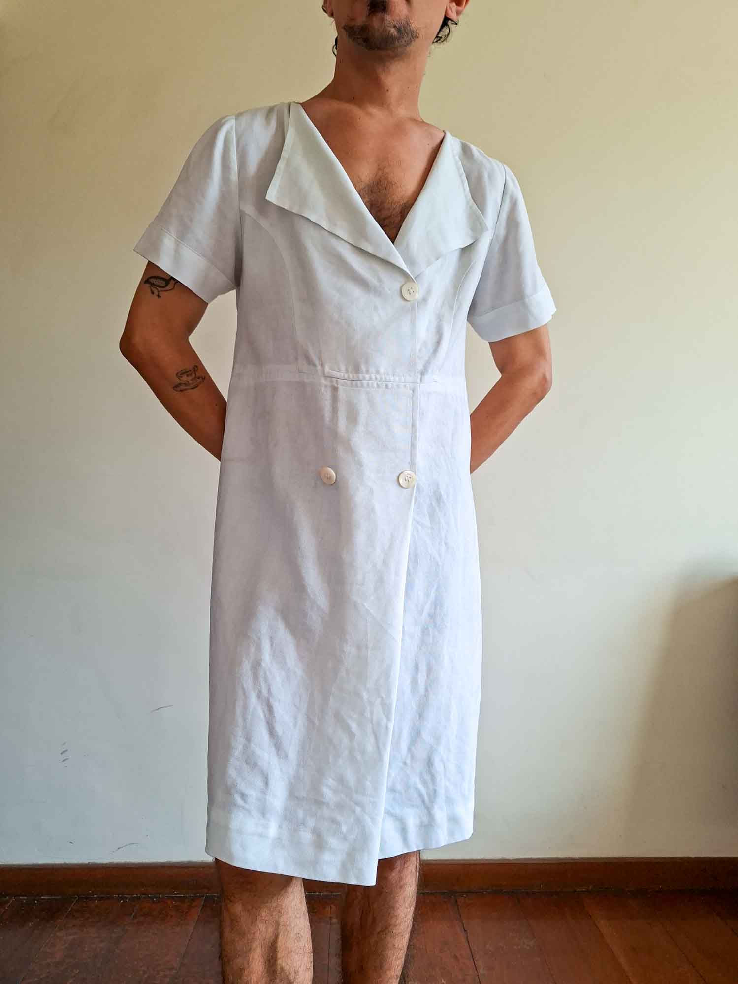 Vestido Simple em algodão (tam M)