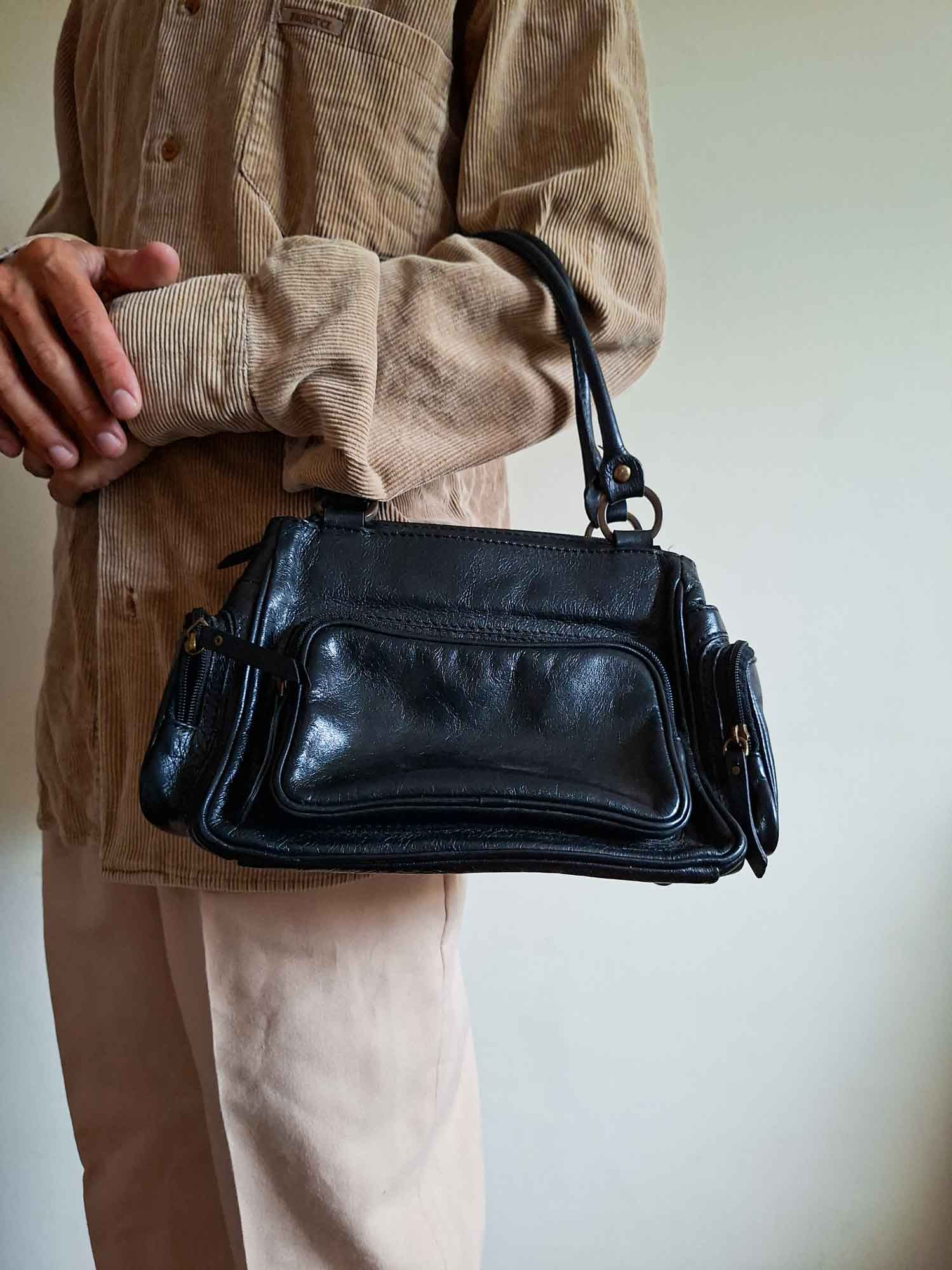 Bolsa Vintage anos 90 cabe tudo