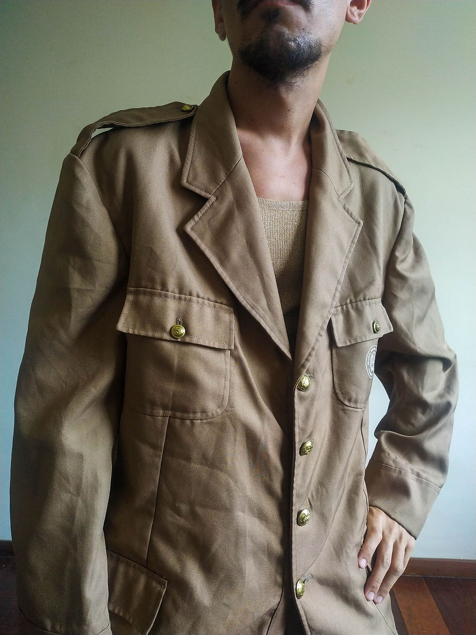 Miniatura: Blazer Militar Sociedade Musical Santa Cecilia (tam G)