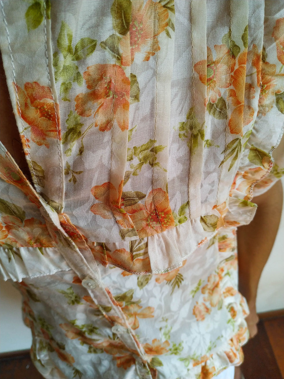 Miniatura: Camisa Birkin anos 60 em cambraia (tam P)