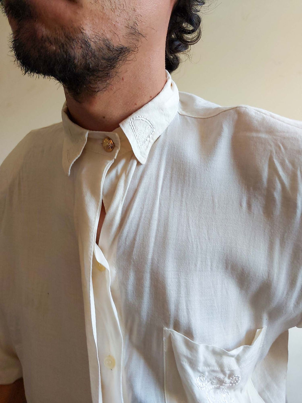 Miniatura: Camisa C&A bordada (tam M)