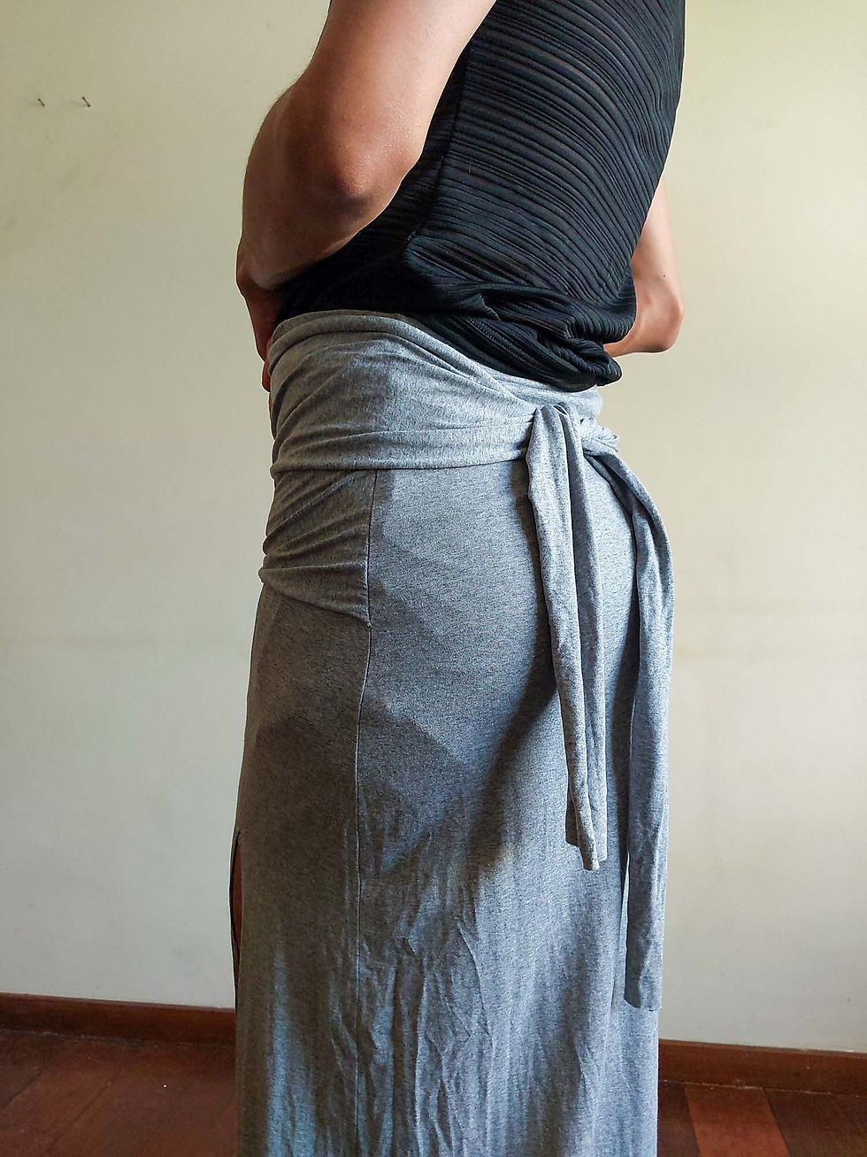 Miniatura: Saia Mabelli vintage (cintura com elástico)