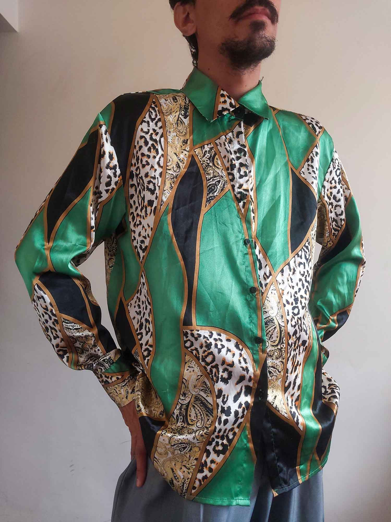 Camisa Verde Remix (tam M)