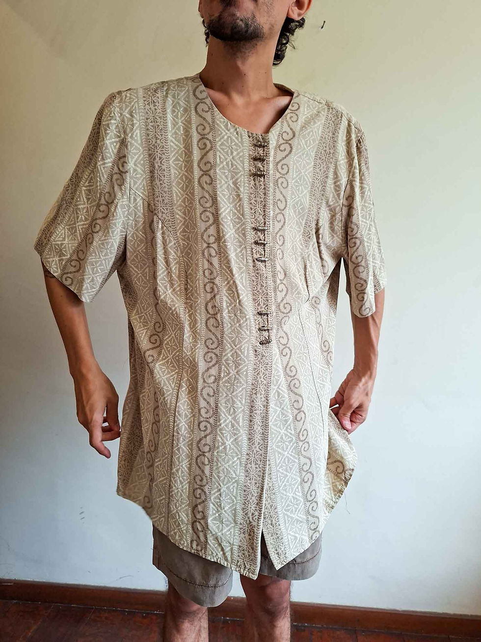 Miniatura: Camisa Vintage Importada Melissa B. (tam G)