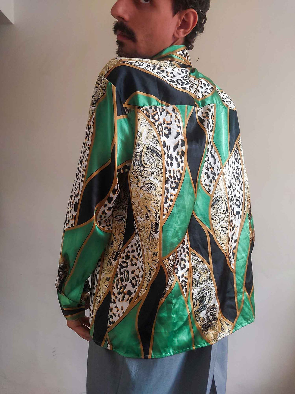 Miniatura: Camisa Verde Remix (tam M)