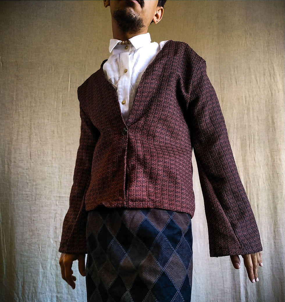 Miniatura: Blazer Roma - Tweed (tam G)