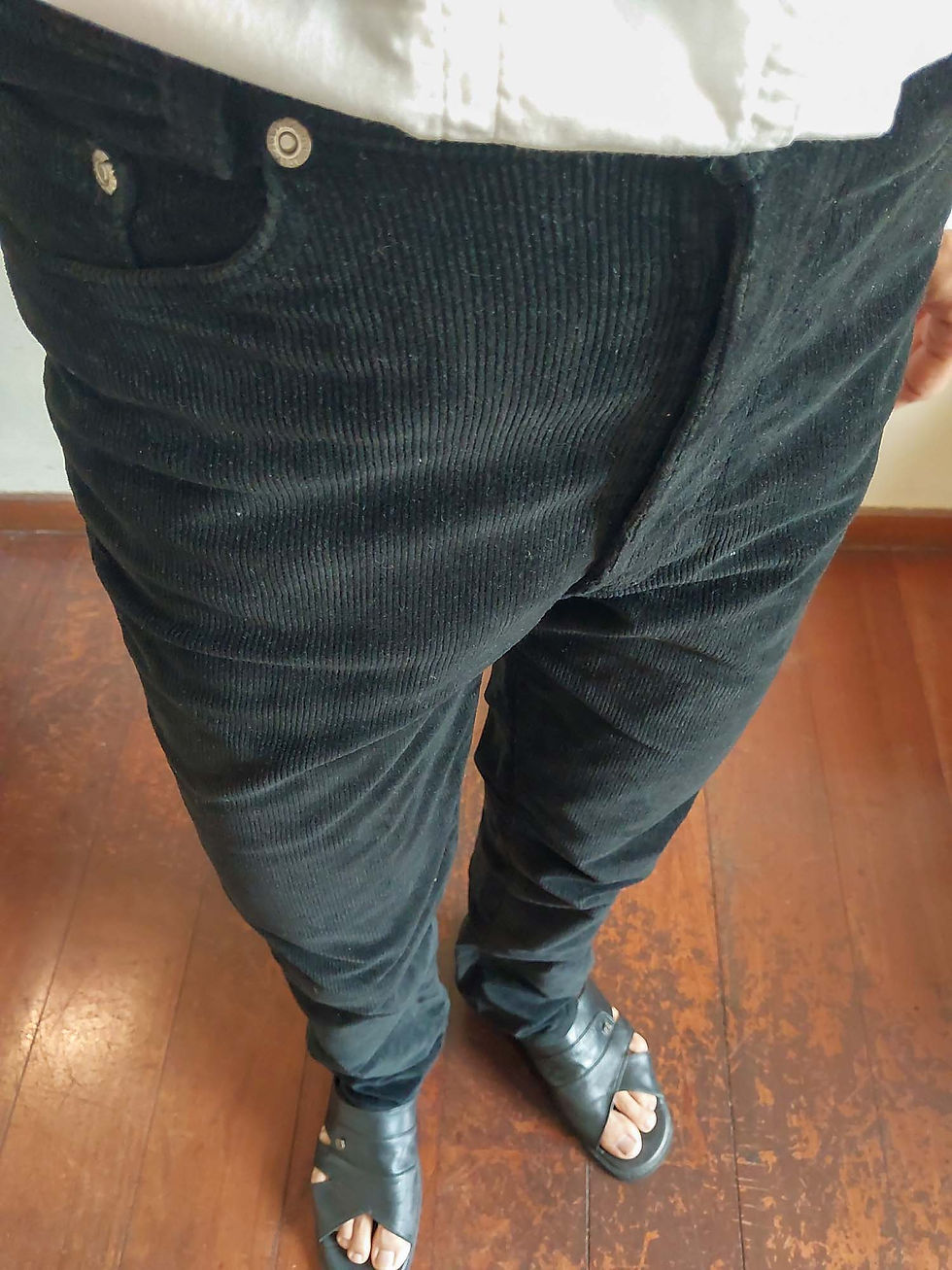 Miniatura: Calça Vintage Marcel Philipe Veludo (tam 36)