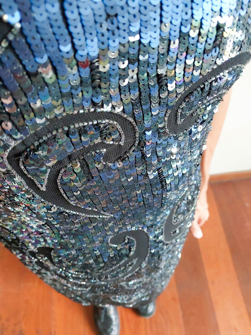 Miniatura: Vestido Brilhantes anos 90 (tam P)
