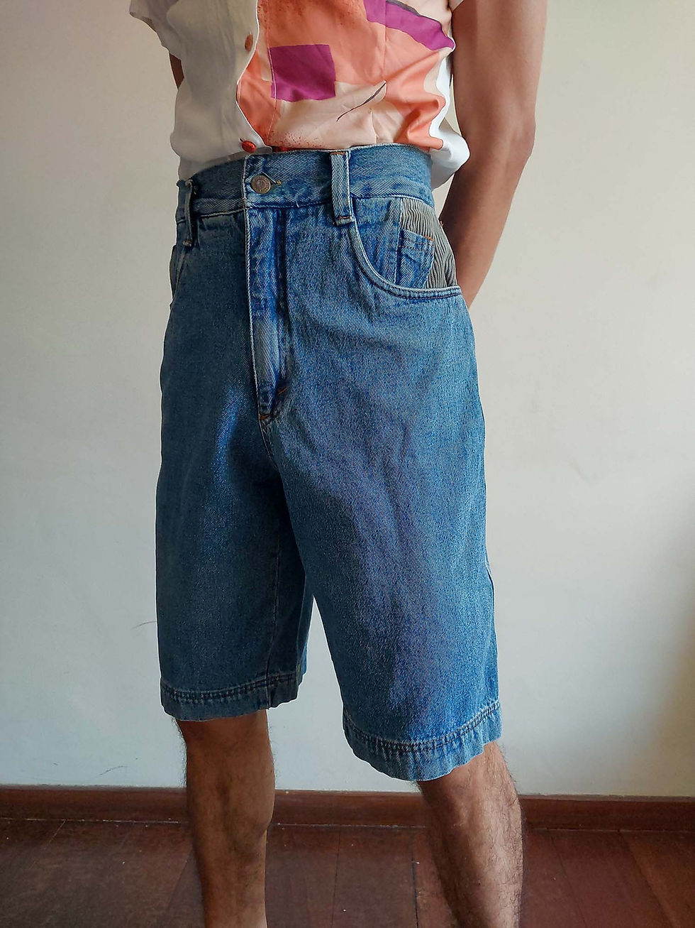 Miniatura: Short Jeans Vintage Match 1980 (tam 36)
