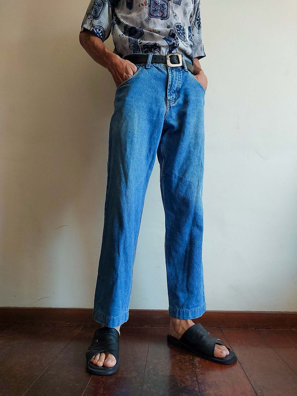 Miniatura: Calça Jeans Vintage Toulon (tam 44)