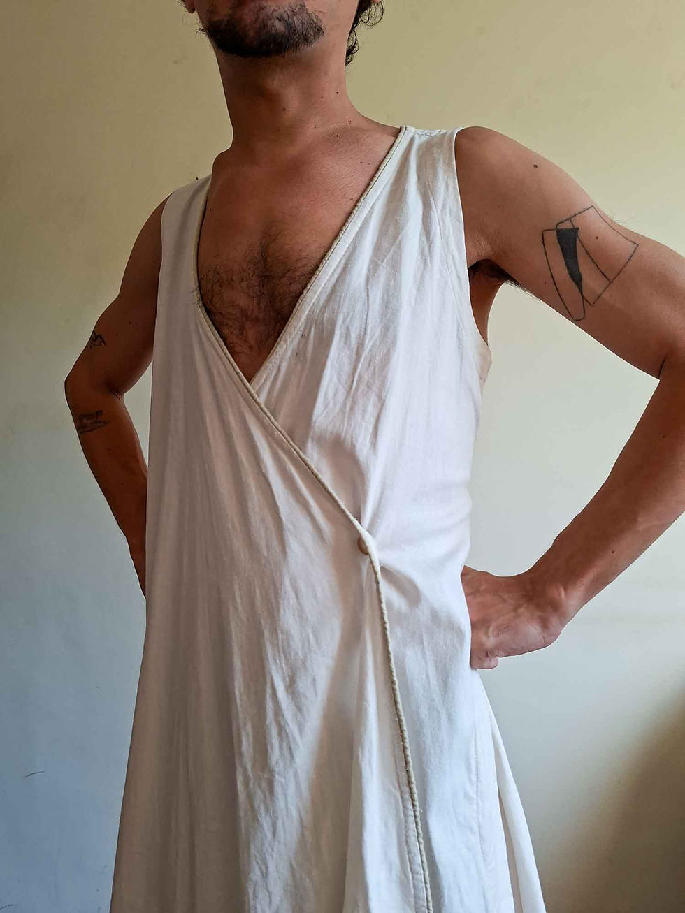 Miniatura: Vestido Victor Dzenk Transpasse (tam U)