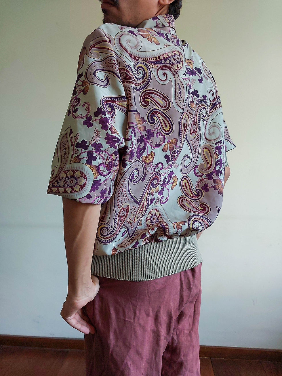 Miniatura: Camiseta Cabana Paisley anos 70 (tam M)
