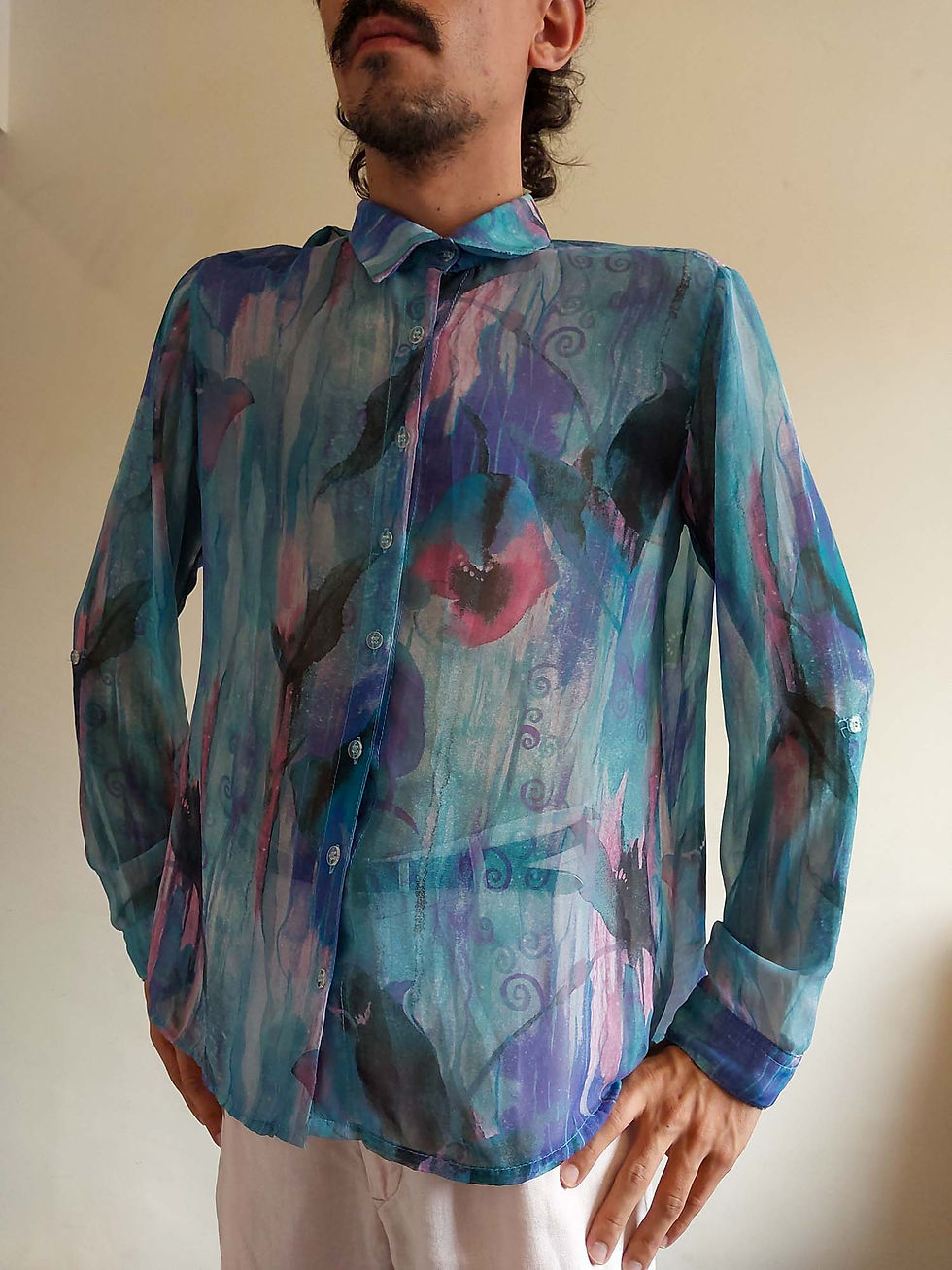 Miniatura: Camisa Tuca em crepe (tam M)