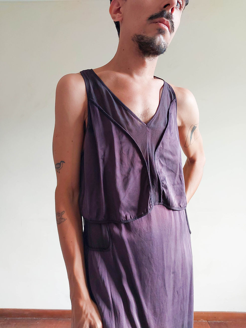 Miniatura: Vestido e top Animale em Seda Pura
