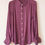 Miniatura: Camisa MG Seda Pura Roxa (tam M)