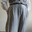 Miniatura: Calça Alfaiataria vintage risca de giz (tam 46)