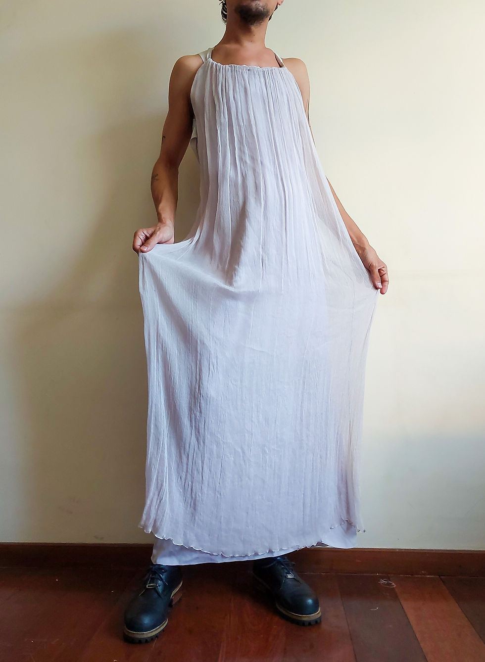 Miniatura: Vestido Barbara Bella em Seda (tam P)