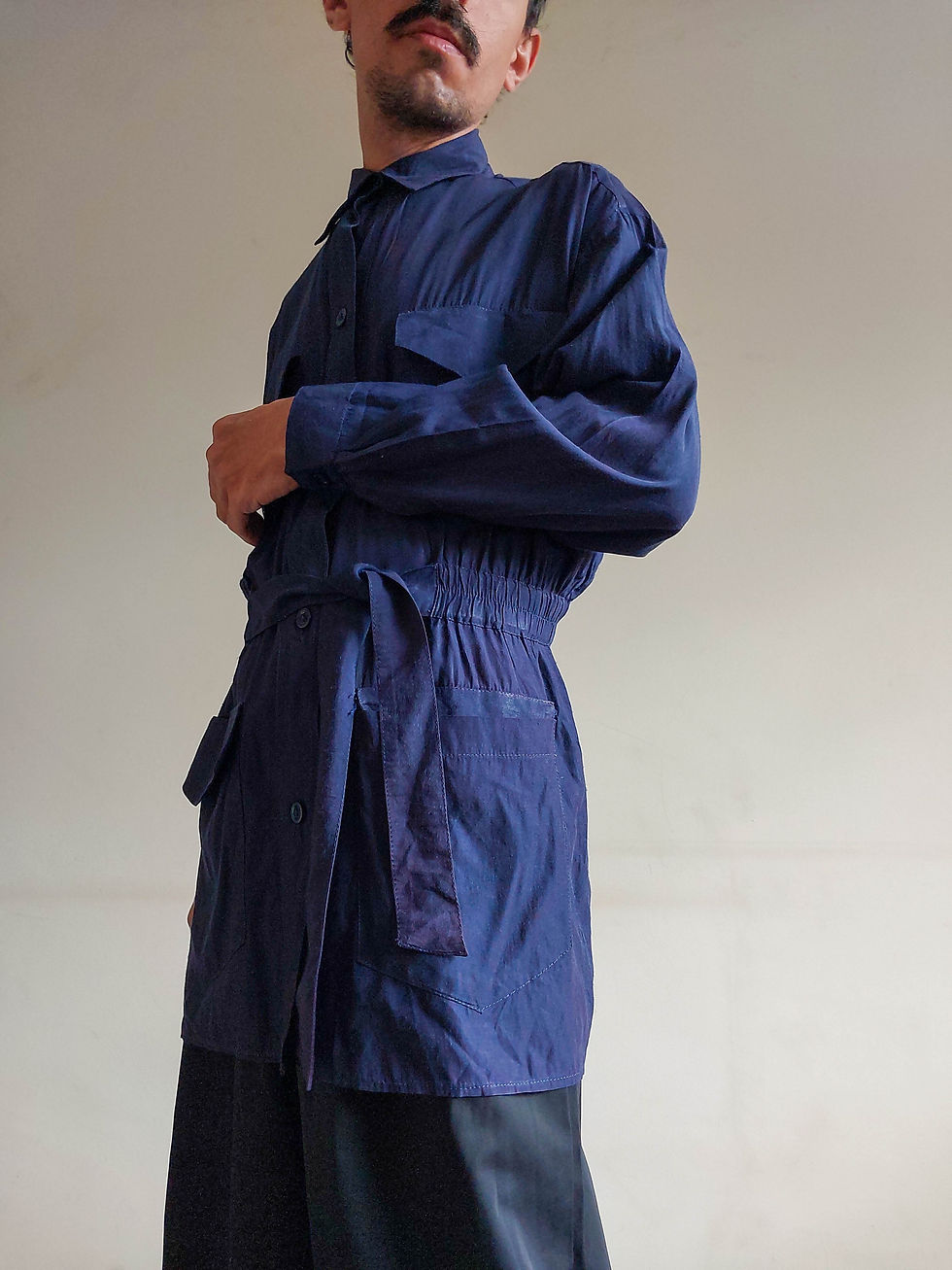Miniatura: Parka Vintage Vestire em viscose (tam G)