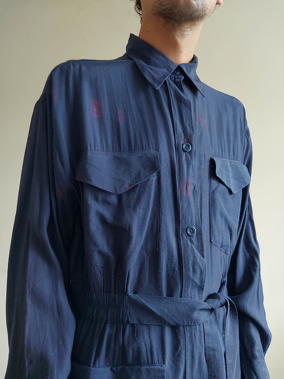 Miniatura: Parka Vintage Vestire em viscose (tam G)