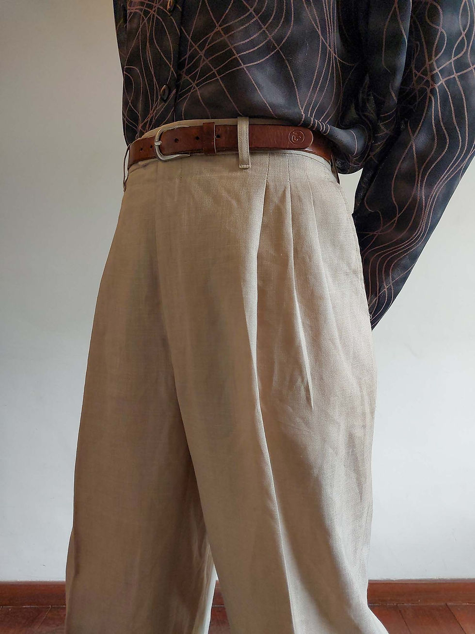 Miniatura: Calça Alfaiataria Vintage Pierre Lafont (tam 44)