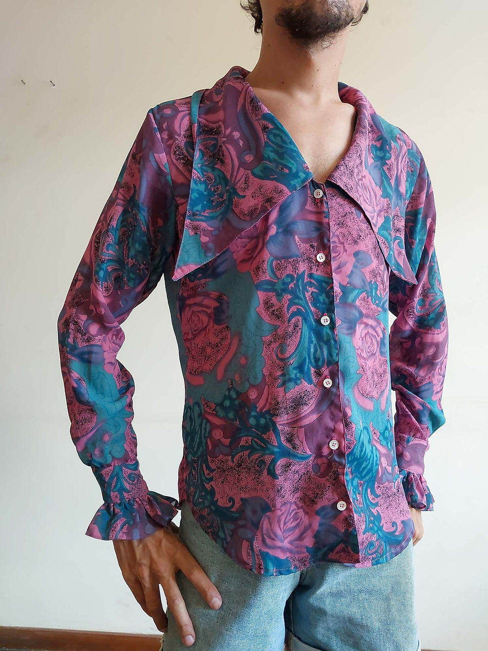 Miniatura: Camisa Raro Efeito em crepe (tam P)
