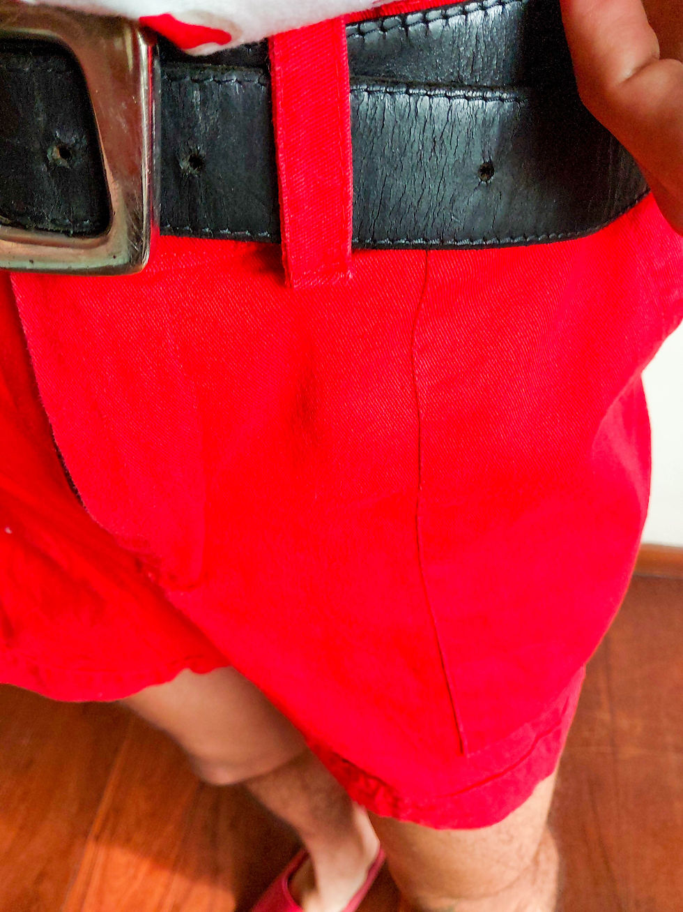Miniatura: Short Vermelho em algodão (tam 50)
