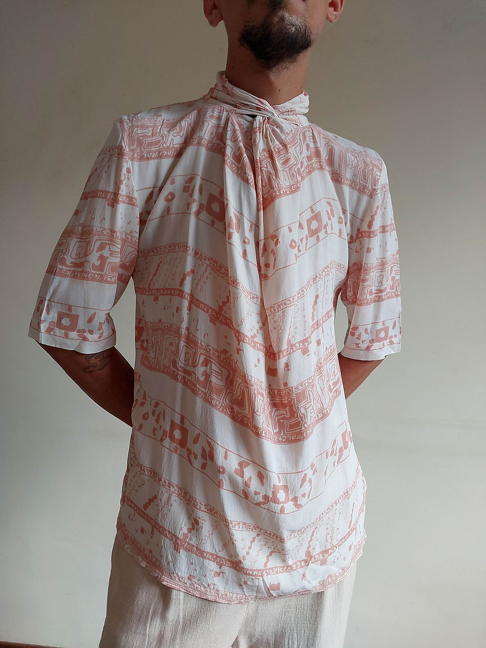 Miniatura: Camisa Vintage Ponto a Ponto (Tam M)