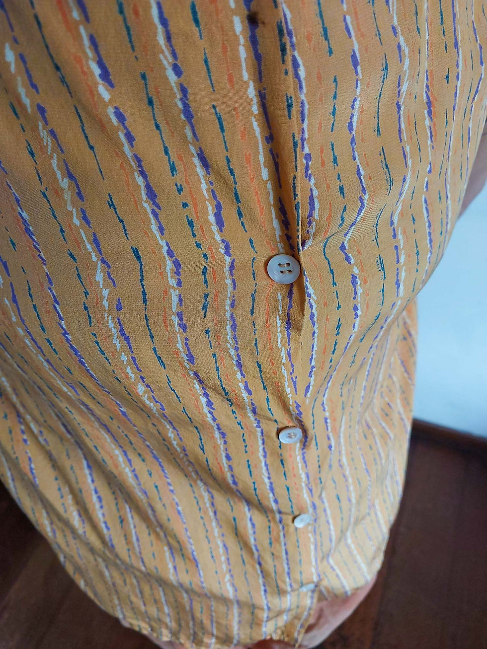 Miniatura: Camisa Seda Regata Vintage (tam P)