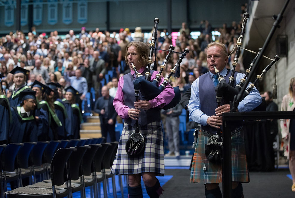 Piping at MRU Convocation