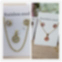 Thumbnail: Jewelry Sets Pendant Necklace Earring for Women Gold Set