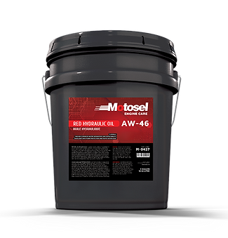 Fluide hydraulique AW-46 rouge de qualité supérieure