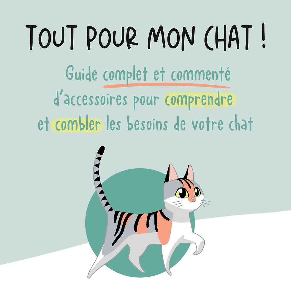 Miniature : Tout pour votre chat : guide complet et commenté d'accessoires pour comprendre et combler les besoins de votre chat