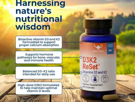 D3K2 ReSet® | Vitamin D3 + K2