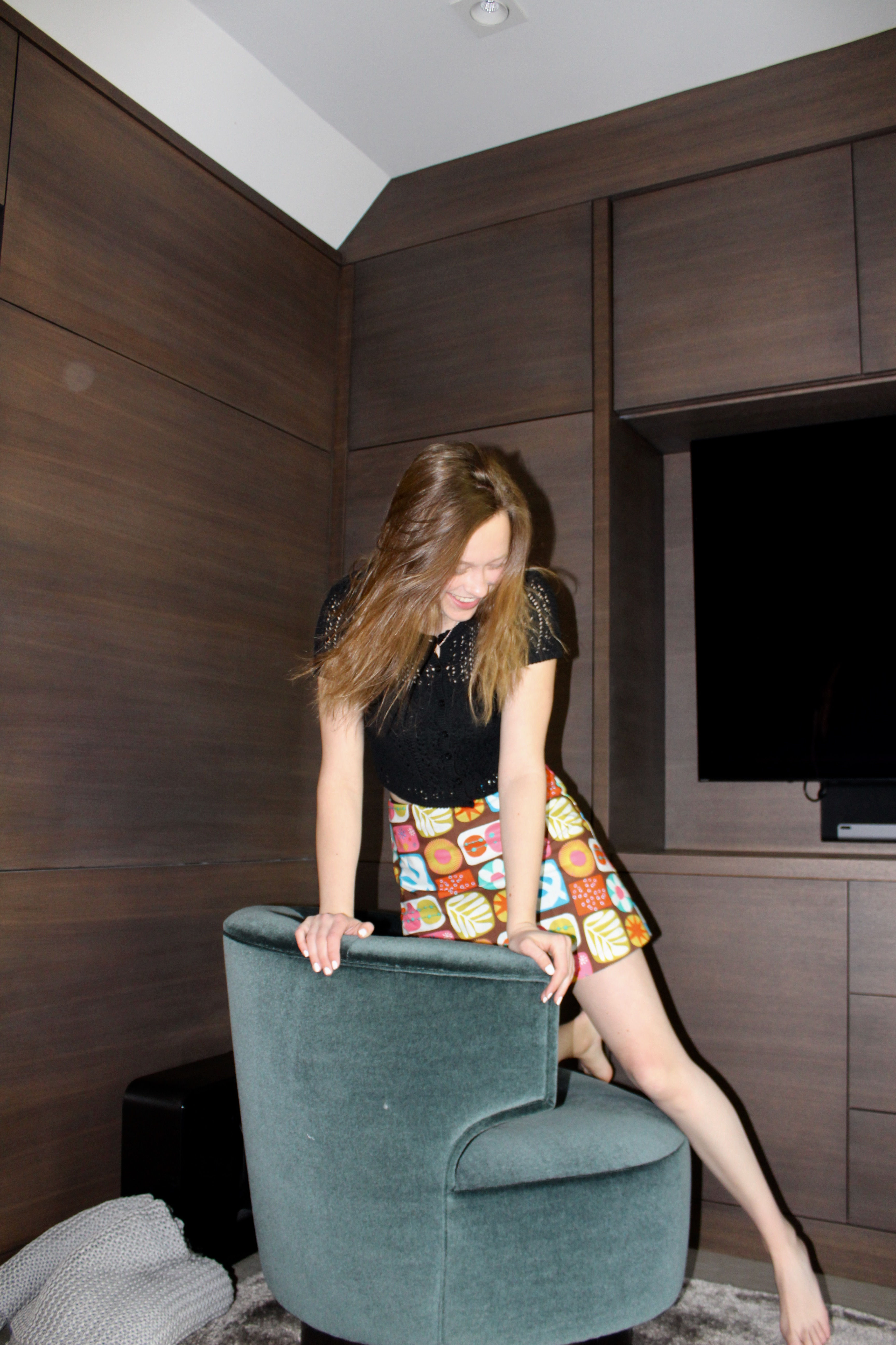 Shawty-You-The-One Mini Skirt in Kia