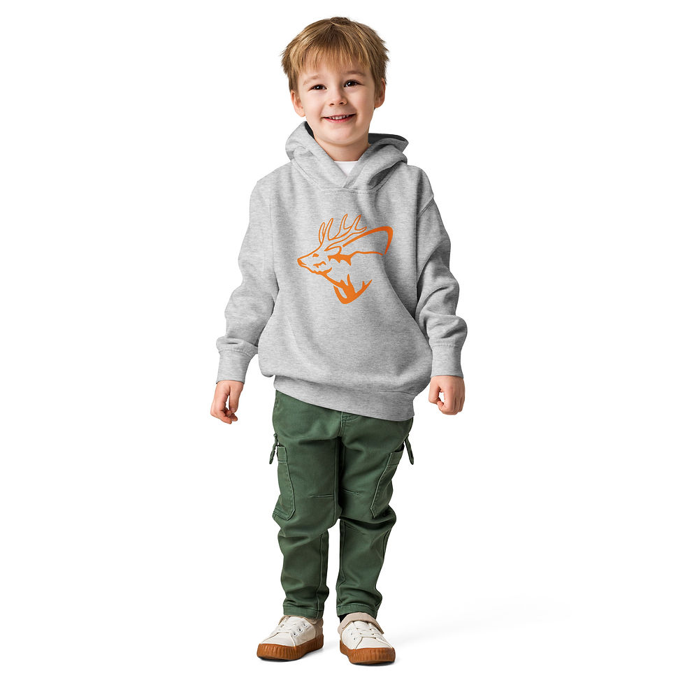 Thumbnail: Toddler fleece pullover hoodie