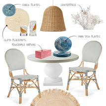 Coastal Dining Room Aesthetic