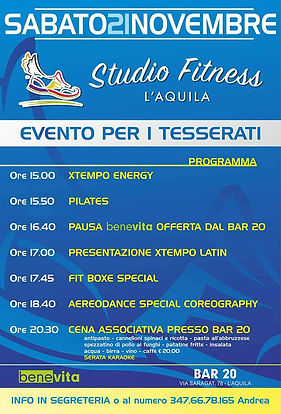 Primo evento StudioFitness L'Aquila