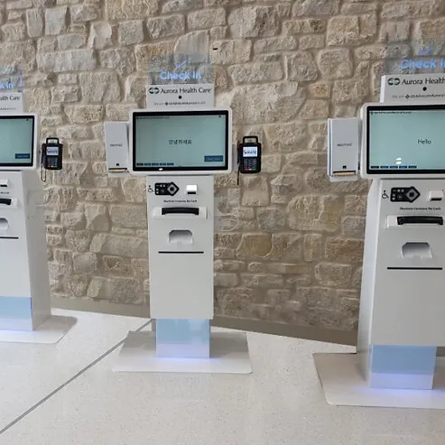 digital and automated kiosk system terminal