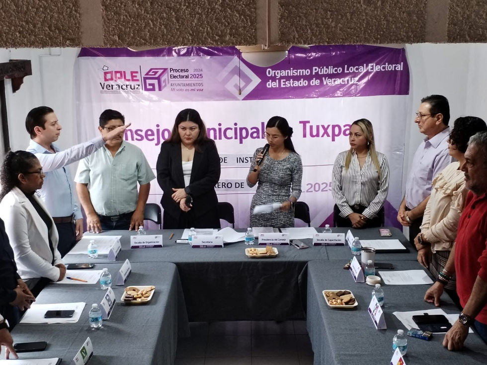 SESIONA EL OPLE, INSTALAN CONSEJO MUNICIPAL DE CARA AL PROCESO 2025.