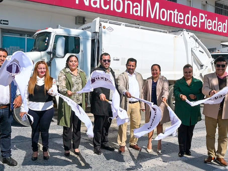 SE SUMAN 10 CAMIONES MÁS AL SERVICIO MUNICIPAL DE LIMPIA PÚBLICA EN TUXPAN.