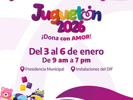 DIF TUXPAN INVITA AL “JUGUETÓN 2026, ¡DONA CON AMOR!”