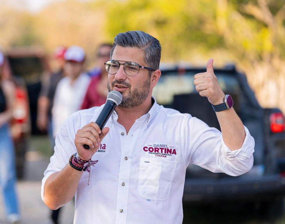 CON EL 100% DE LAS ACTAS CONTABILIZADAS MORENA GANA LA ELECCIÓN MUNICIPAL, DANIEL CORTINA SERÁ PRESIDENTE DE TUXPAN PARA EL PERIODO 2026- 2029.
