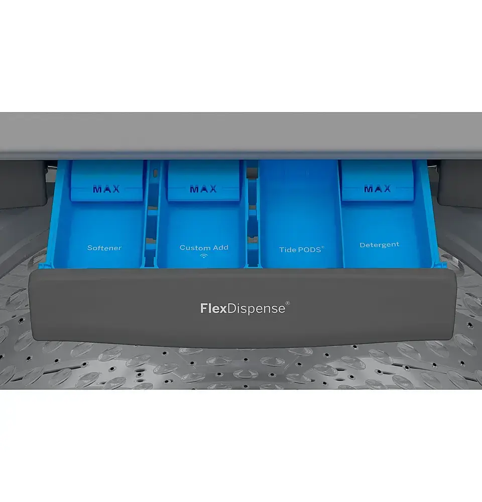 Thumbnail: GE Profile - 5.4 Cu Ft High Efficiency Smart Top Load Washer with Smarter Wash