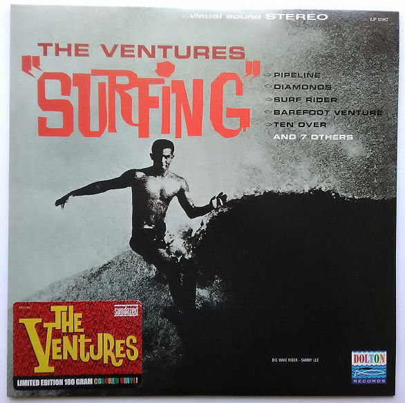 The VENTURES "Surfing" - Sundazed LP